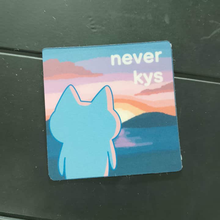 never-kys-sticker